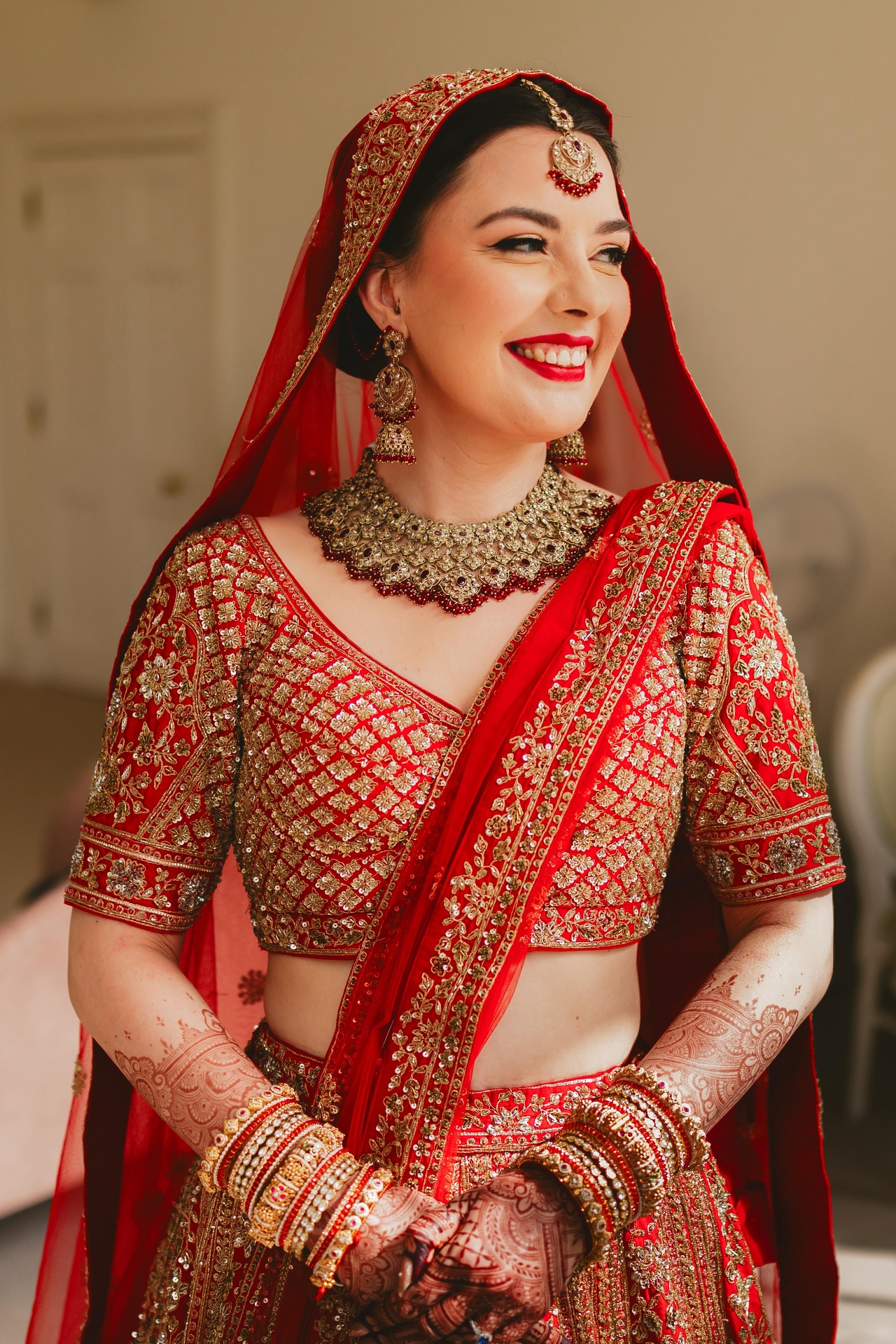 Bridal makeup portfolio image