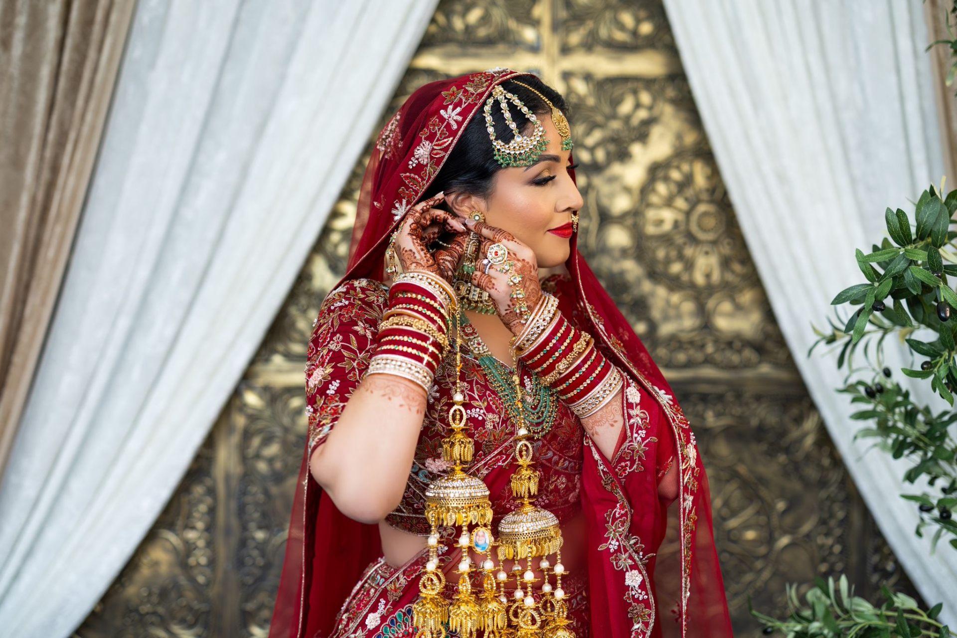 Bridal makeup portfolio image