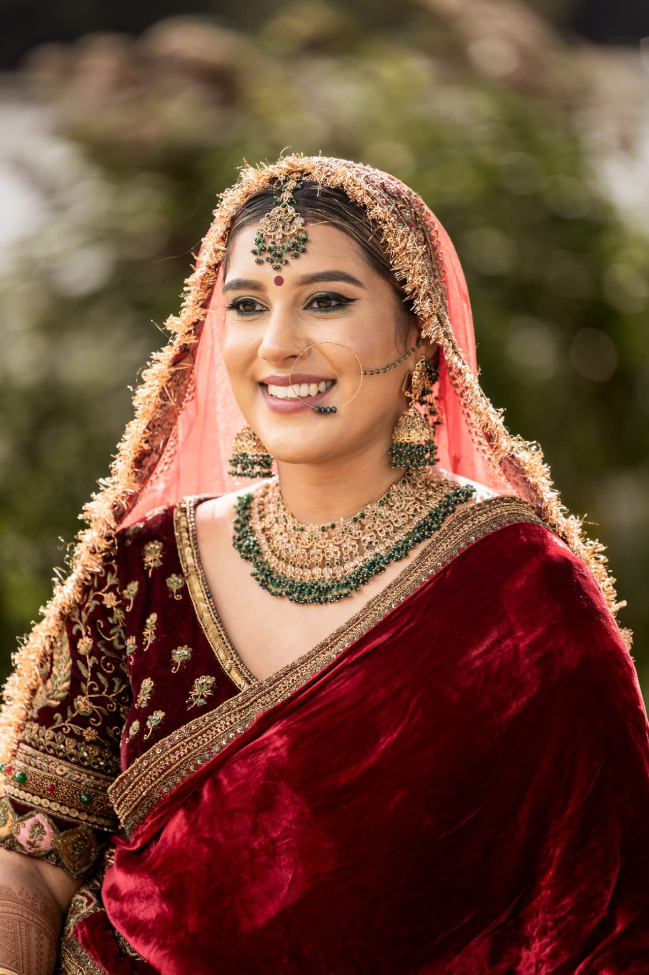 Bridal makeup portfolio image