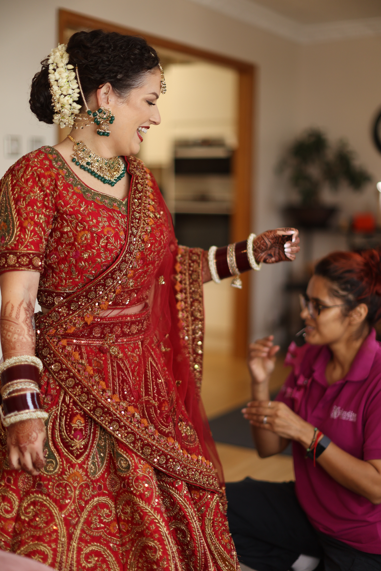Bridal makeup portfolio image
