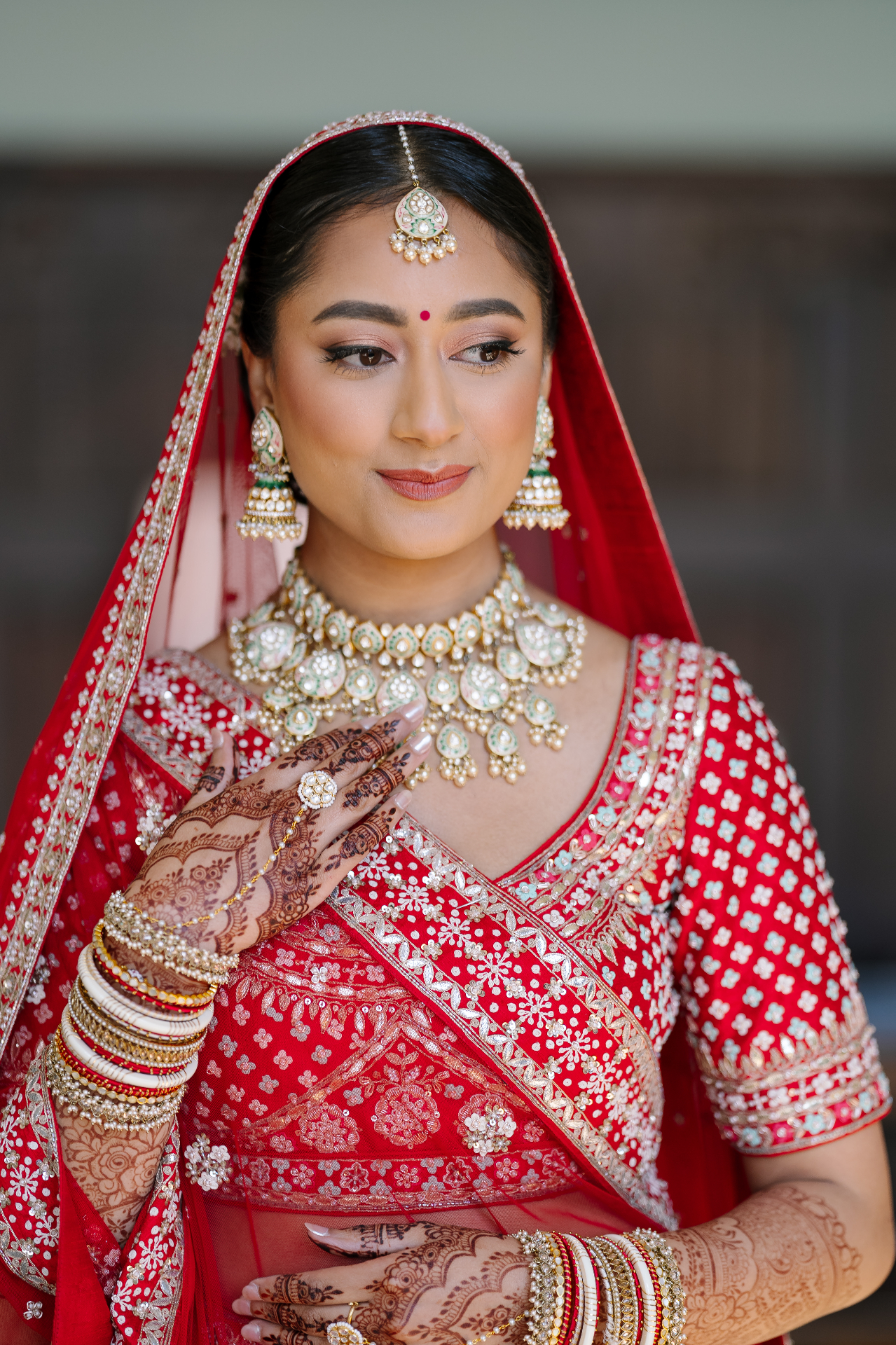 Bridal makeup portfolio image