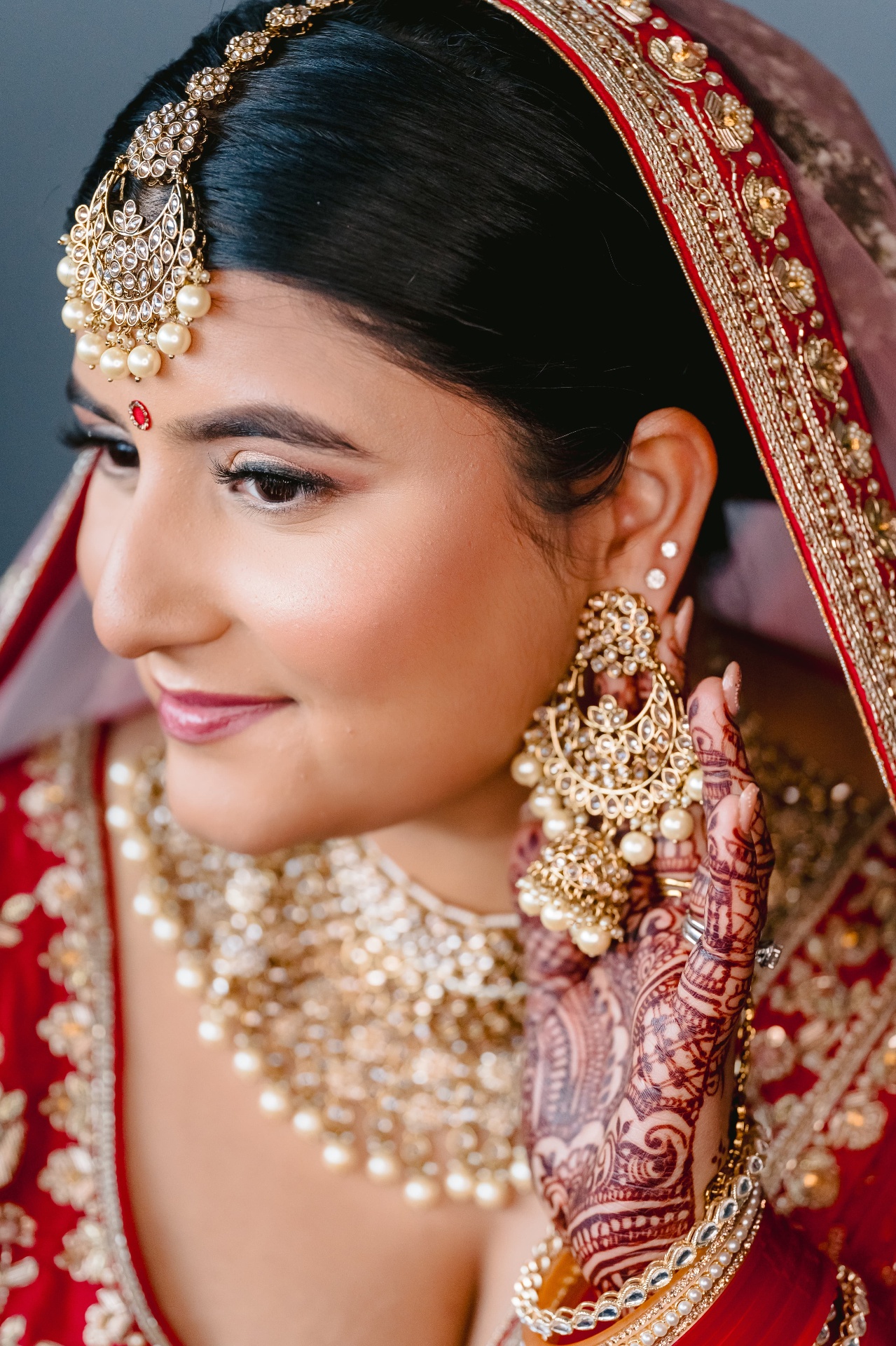 Bridal makeup portfolio image