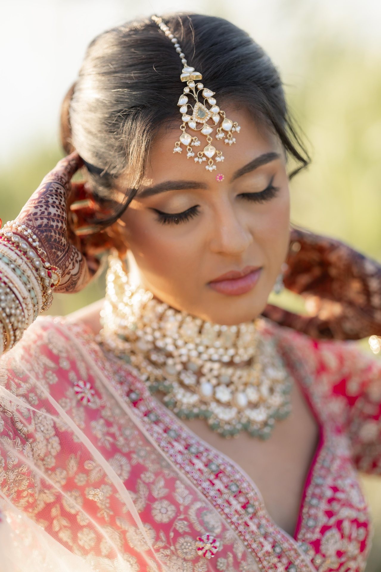 Bridal makeup portfolio image