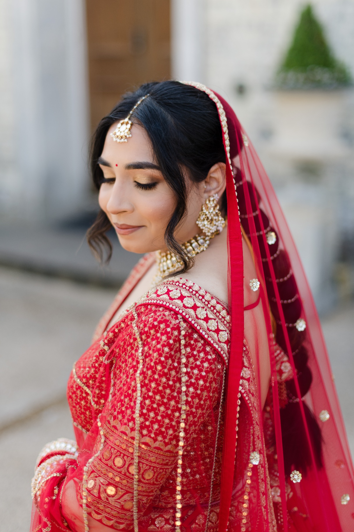 Bridal makeup portfolio image