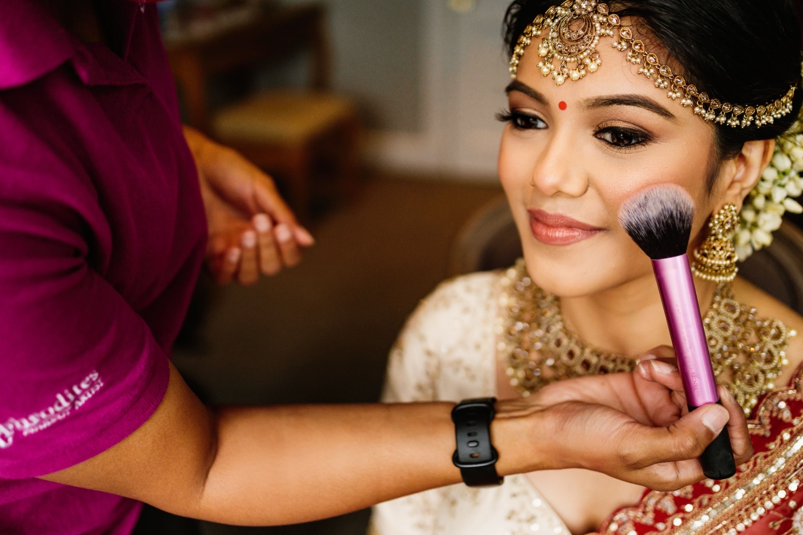 Bridal makeup portfolio image