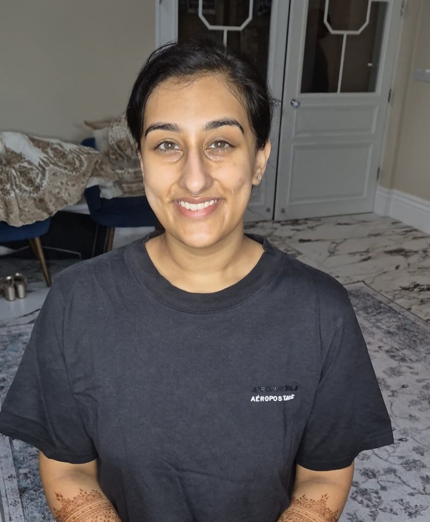 Before — bridal transformation 5