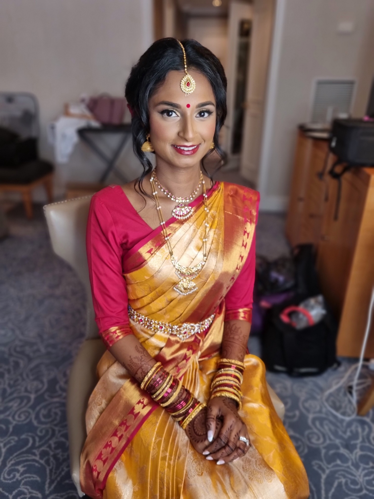 Bridal makeup portfolio image