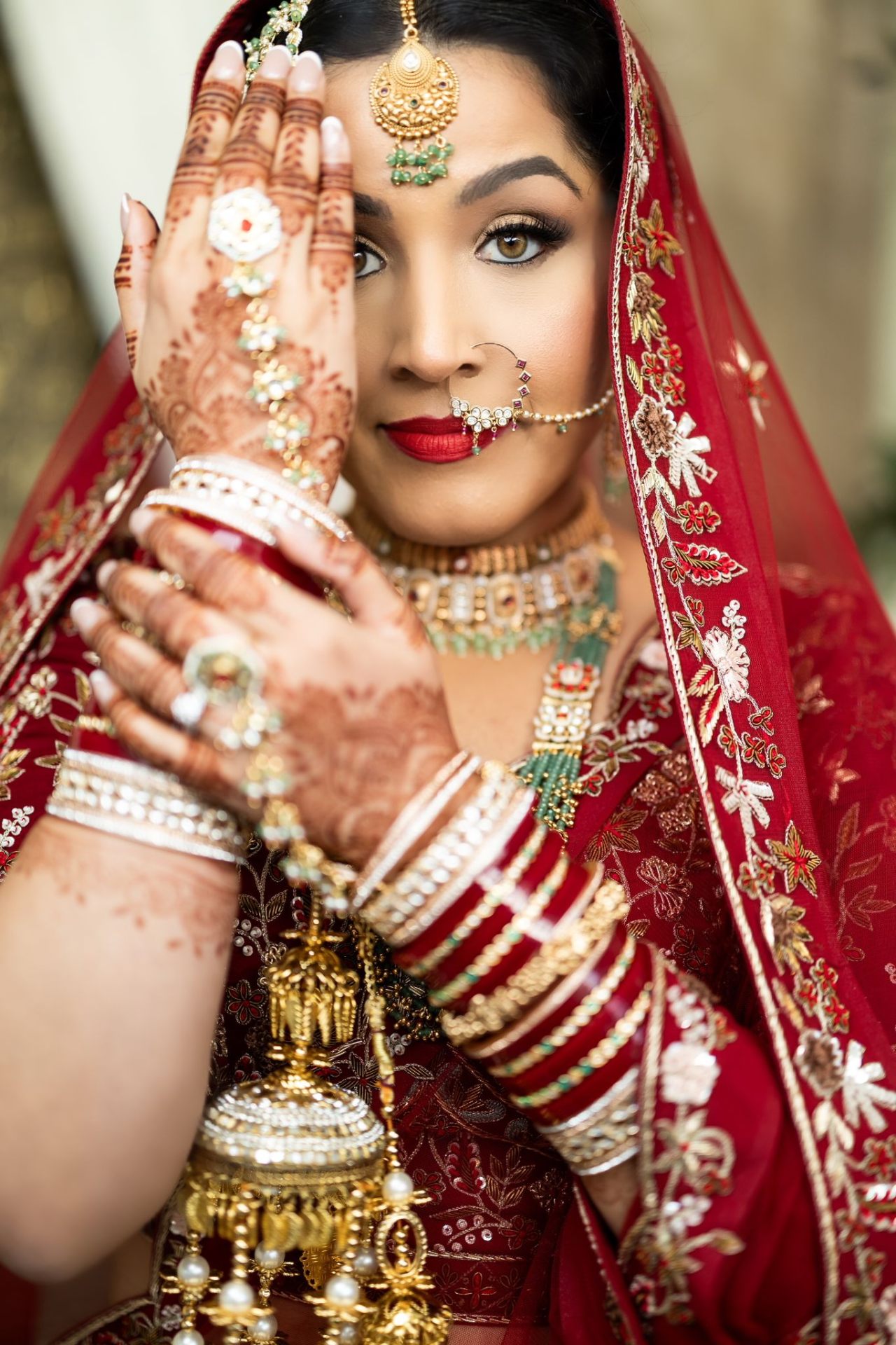 Bridal makeup portfolio image