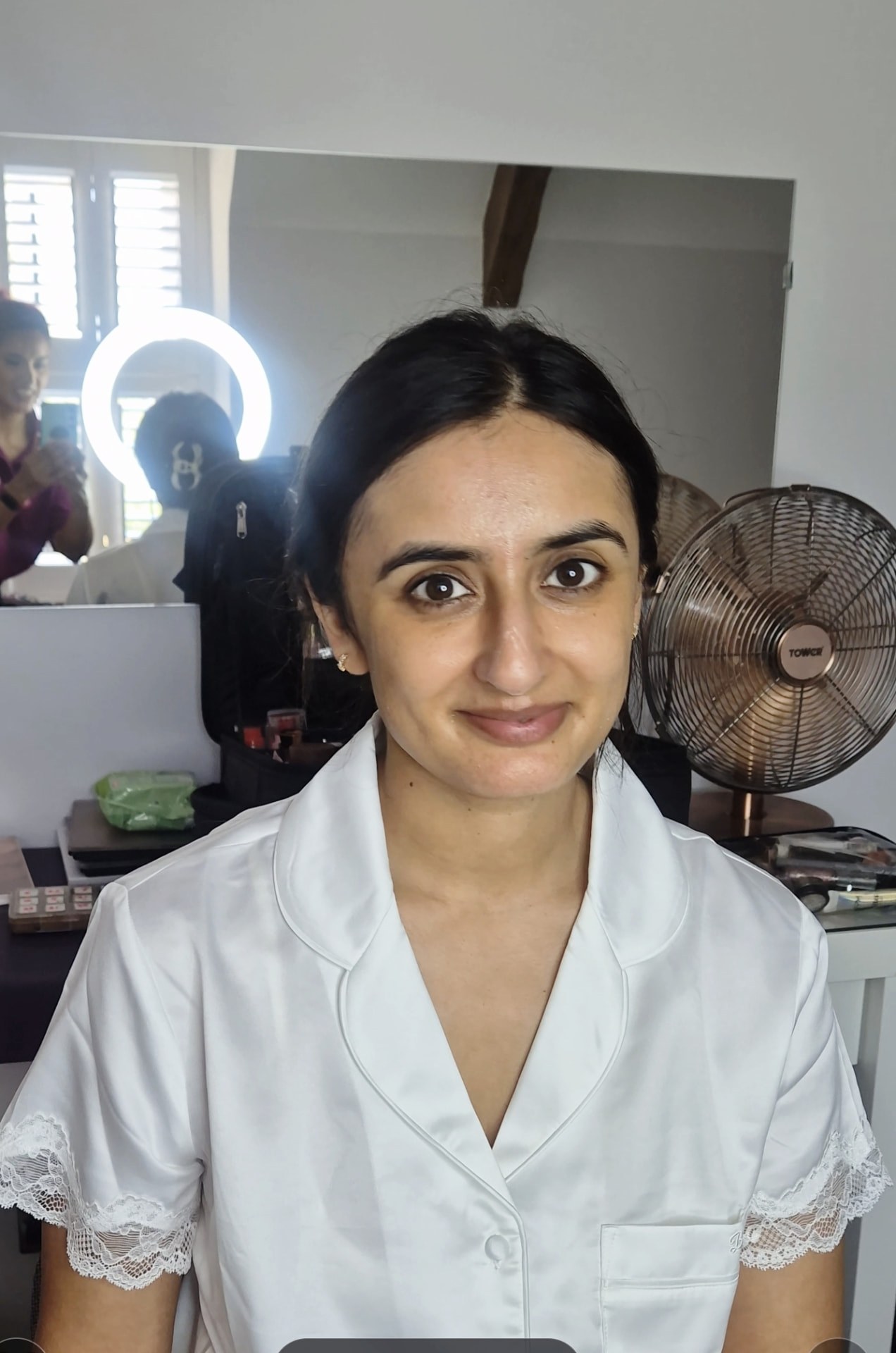 Before — bridal transformation 2